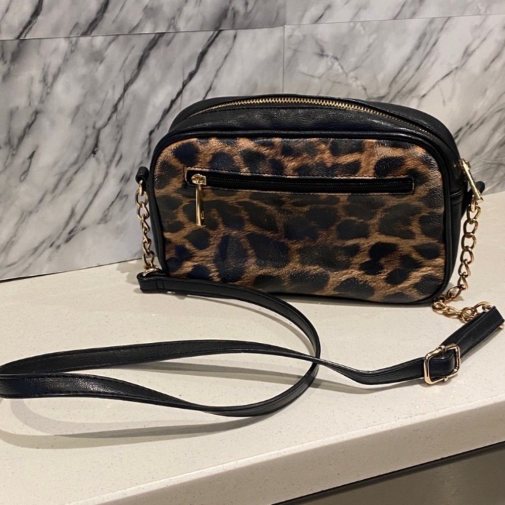 Animal Print Crossbody Bag - Picture 1 of 12